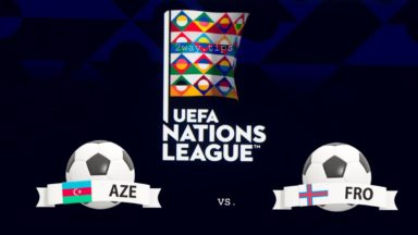 UEFA Nations League Azerbaijan vs Faroe Islands